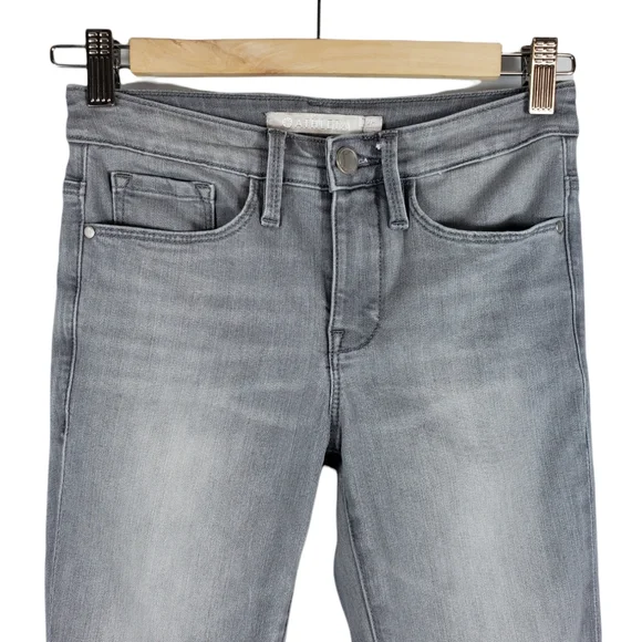 Athleta Grey SCULPTEK Skinny Jeans Tights Grey Wash Movement Size 2P - Picture 9 of 15